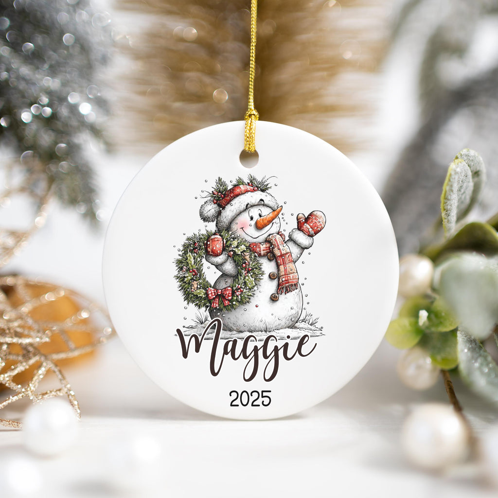 Personalized Christmas Ornament Personalized Gift Gift Ornament Custom Christmas Gift Merry Christmas Custom Name Gift Girl O