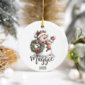 Personalized Christmas Ornament Personalized Gift Gift Ornament Custom Christmas Gift Merry Christmas Custom Name Gift Girl O