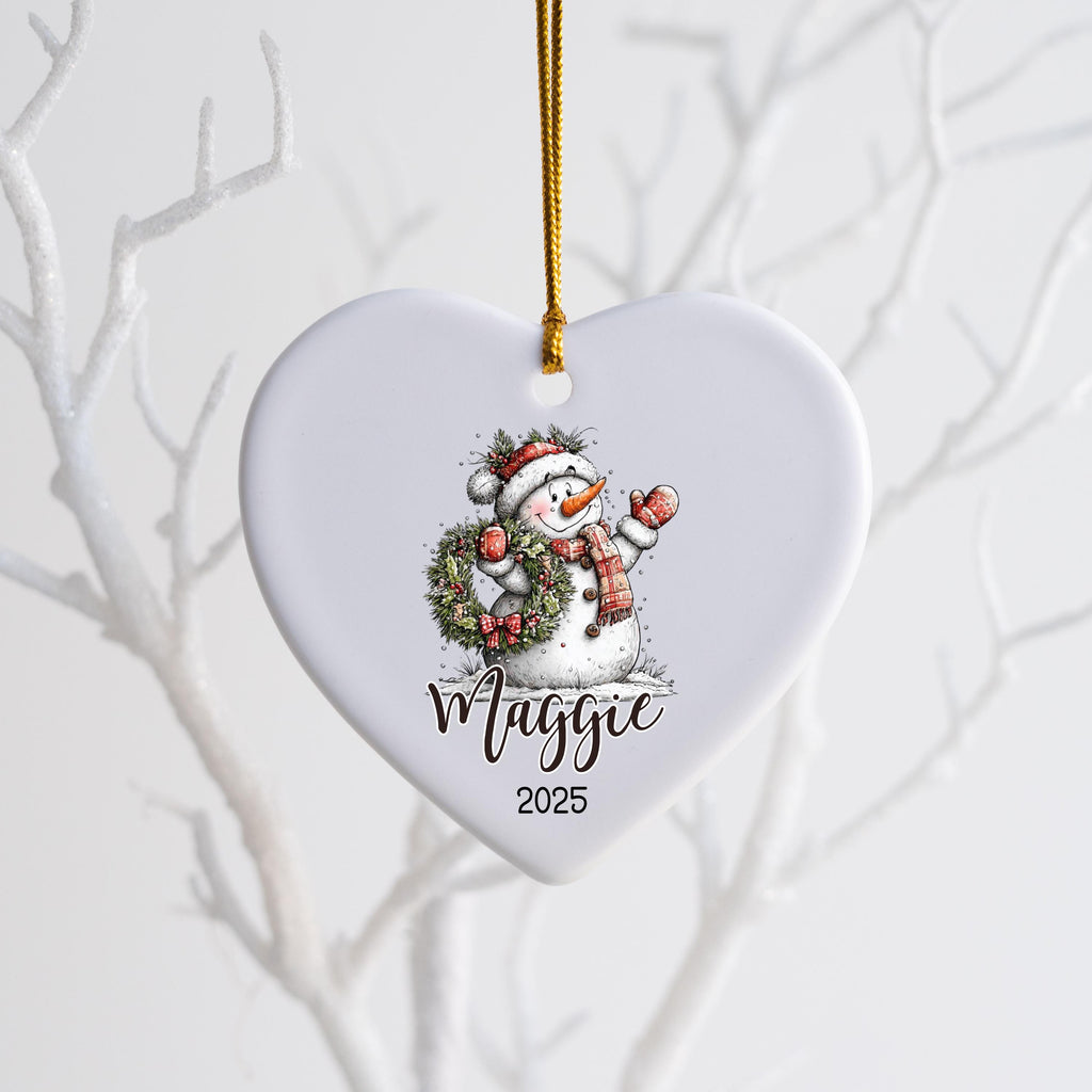Personalized Christmas Ornament Personalized Gift Gift Ornament Custom Christmas Gift Merry Christmas Custom Name Gift Girl O