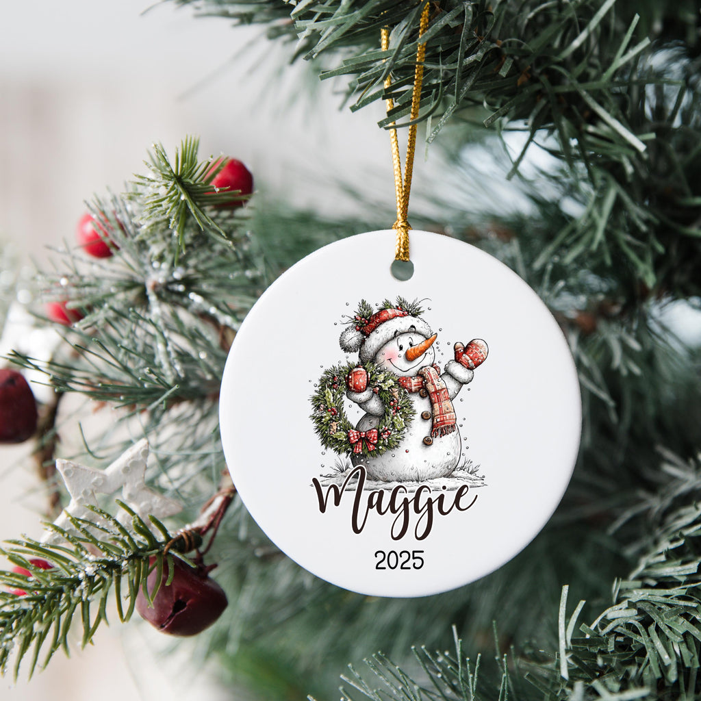 Personalized Christmas Ornament Personalized Gift Gift Ornament Custom Christmas Gift Merry Christmas Custom Name Gift Girl O