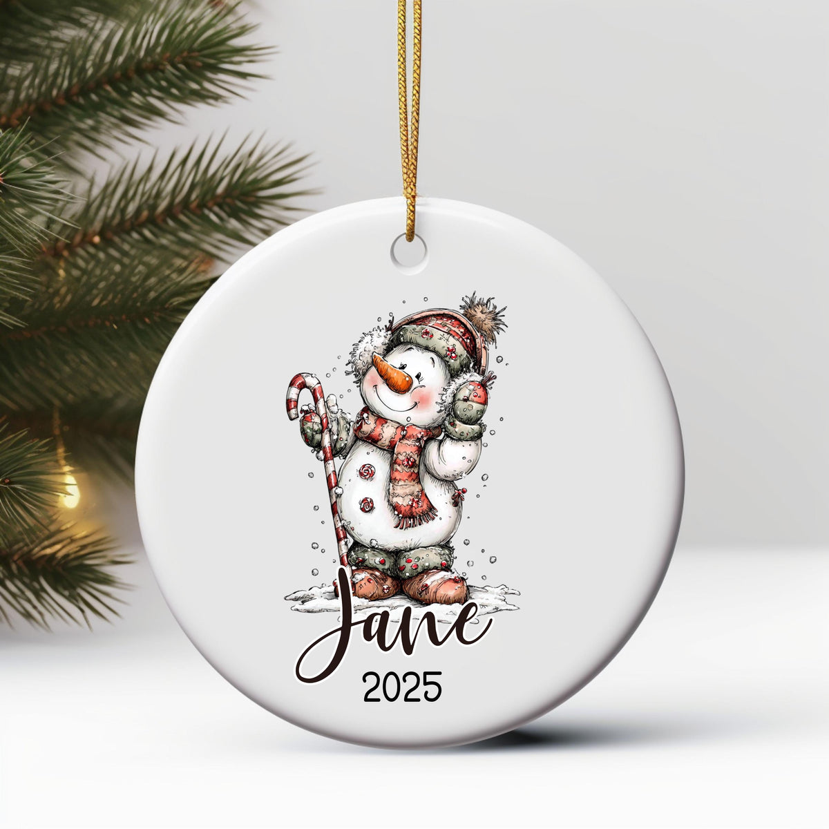 Personalized Christmas Ornament Personalized Gift Gift Ornament Custom Christmas Gift Merry Christmas Custom Name Gift Girl O