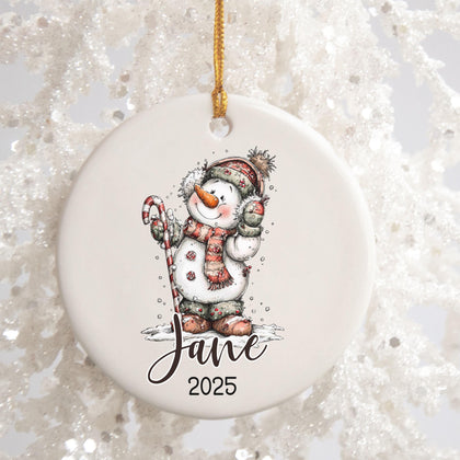 Personalized Christmas Ornament Personalized Gift Gift Ornament Custom Christmas Gift Merry Christmas Custom Name Gift Girl O