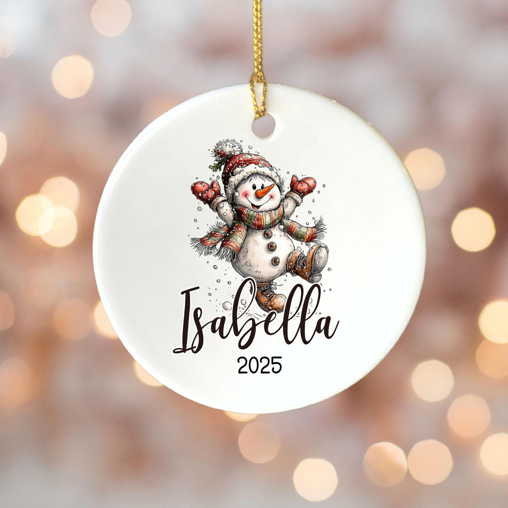 Personalized Christmas Ornament Personalized Gift Gift Ornament Custom Christmas Gift Merry Christmas Custom Name Gift Girl O