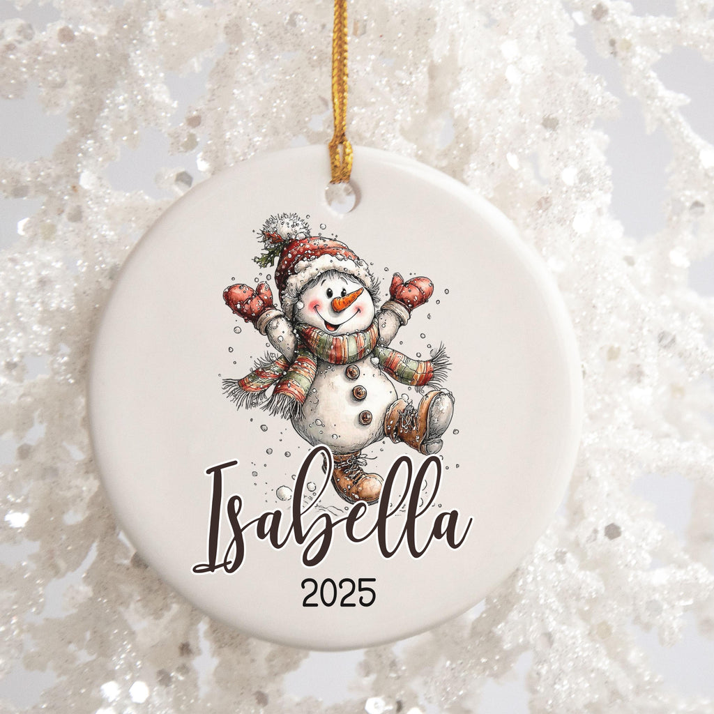 Personalized Christmas Ornament Personalized Gift Gift Ornament Custom Christmas Gift Merry Christmas Custom Name Gift Girl O