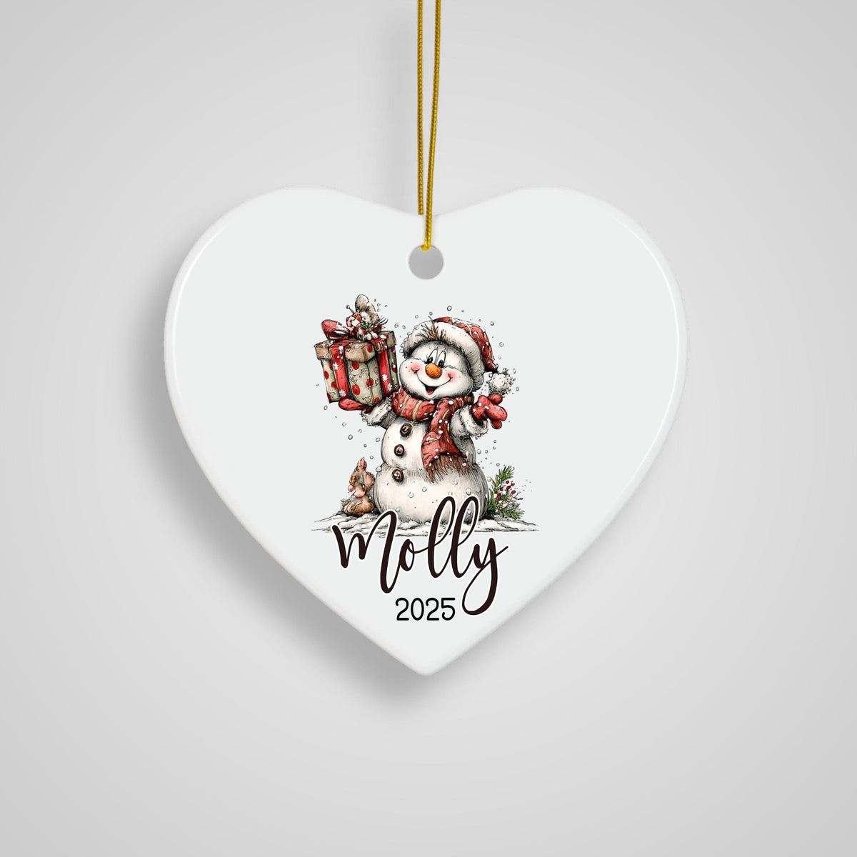 Personalized Christmas Ornament Personalized Gift Gift Ornament Custom Christmas Gift Merry Christmas Custom Name Gift Girl O
