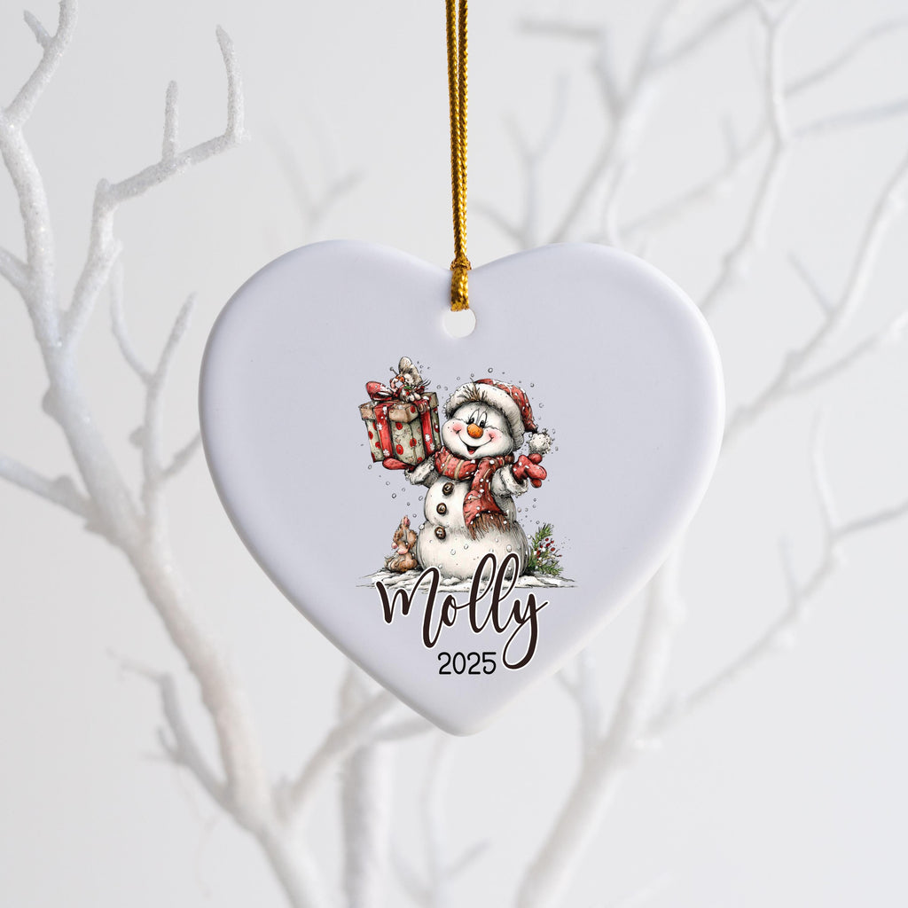 Personalized Christmas Ornament Personalized Gift Gift Ornament Custom Christmas Gift Merry Christmas Custom Name Gift Girl O
