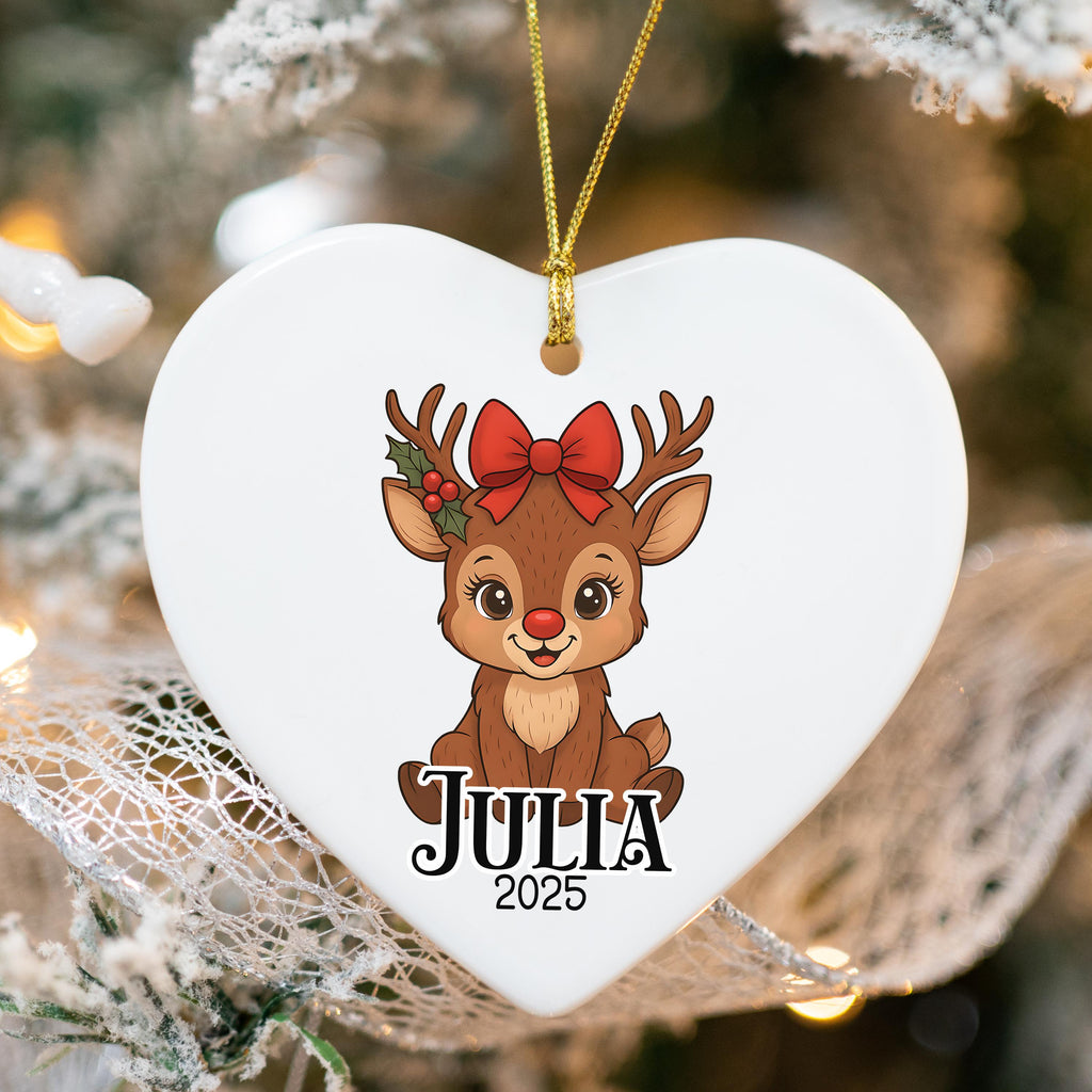 Personalized Christmas Ornament Personalized Gift Gift Ornament Custom Christmas Gift Merry Christmas Custom Name Gift Girl O