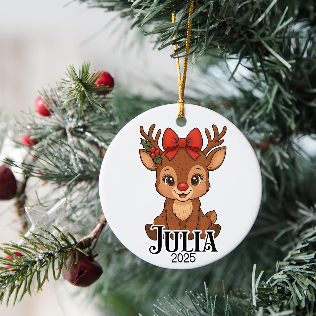 Personalized Christmas Ornament Personalized Gift Gift Ornament Custom Christmas Gift Merry Christmas Custom Name Gift Girl O