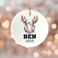 Personalized Baseball Christmas Ornament Custom Baseball Christmas Ornament Keepsake Gift Baseball Team Player Coach Stocking