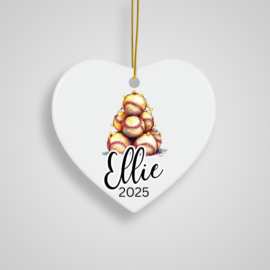 Softball Gifts for Girls Softball Team Gift Personalized Softball Christmas Ornament Girls Softball Gifts for Softball Player