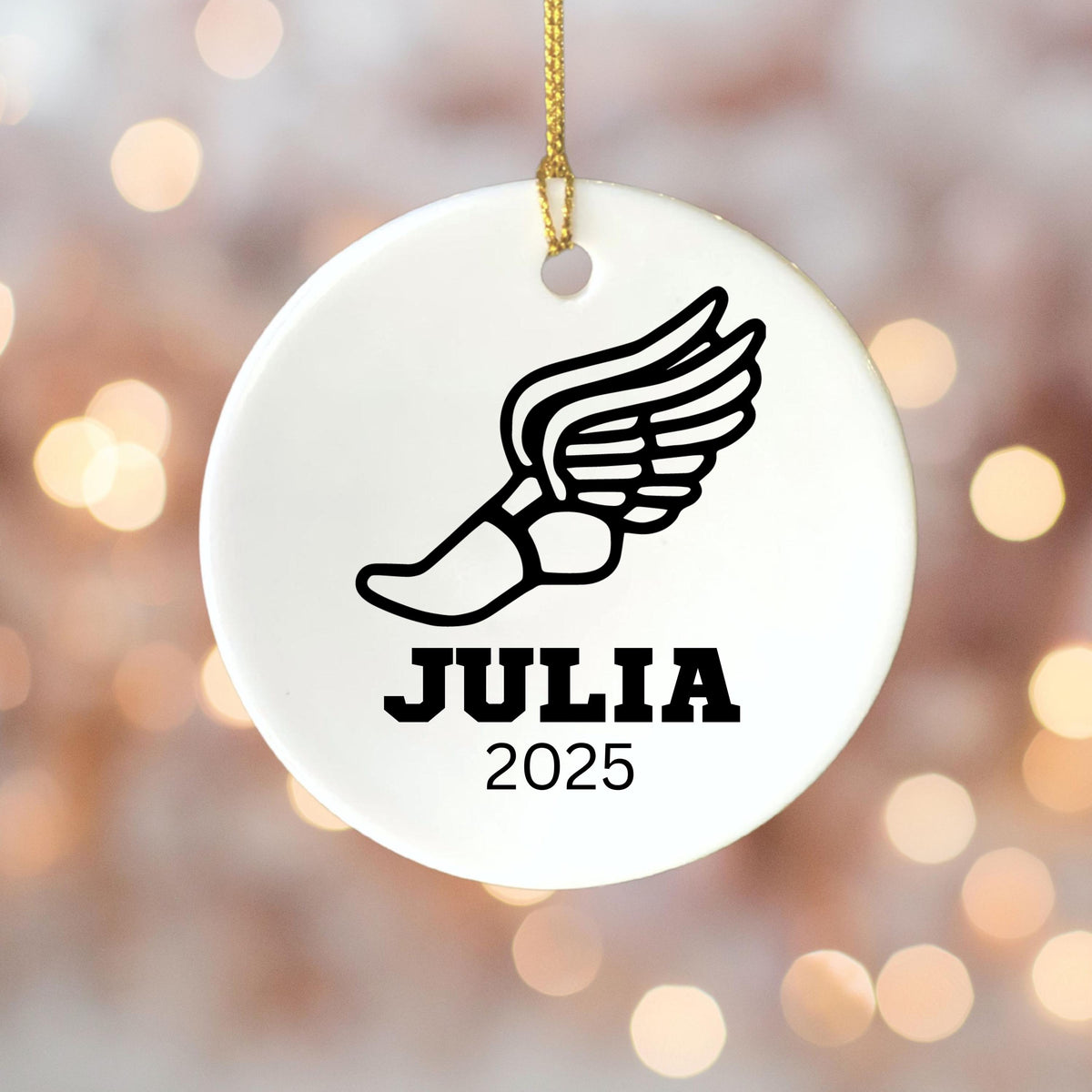Track Ornament Track and Field Ornament Track Team Teen Sports Ornament Christmas Team Gifts Track Team Track Gifts Jumper Gi