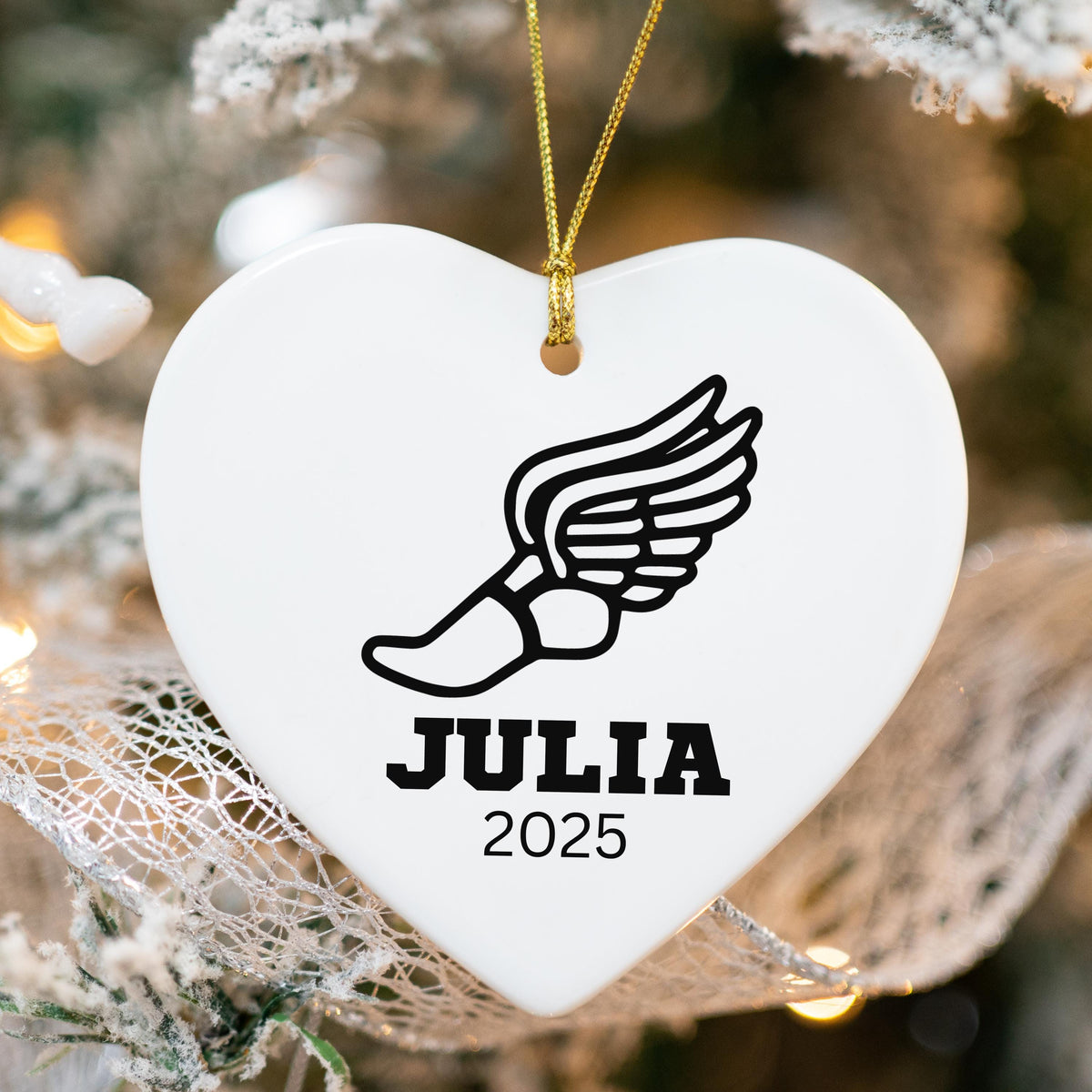 Track Ornament Track and Field Ornament Track Team Teen Sports Ornament Christmas Team Gifts Track Team Track Gifts Jumper Gi