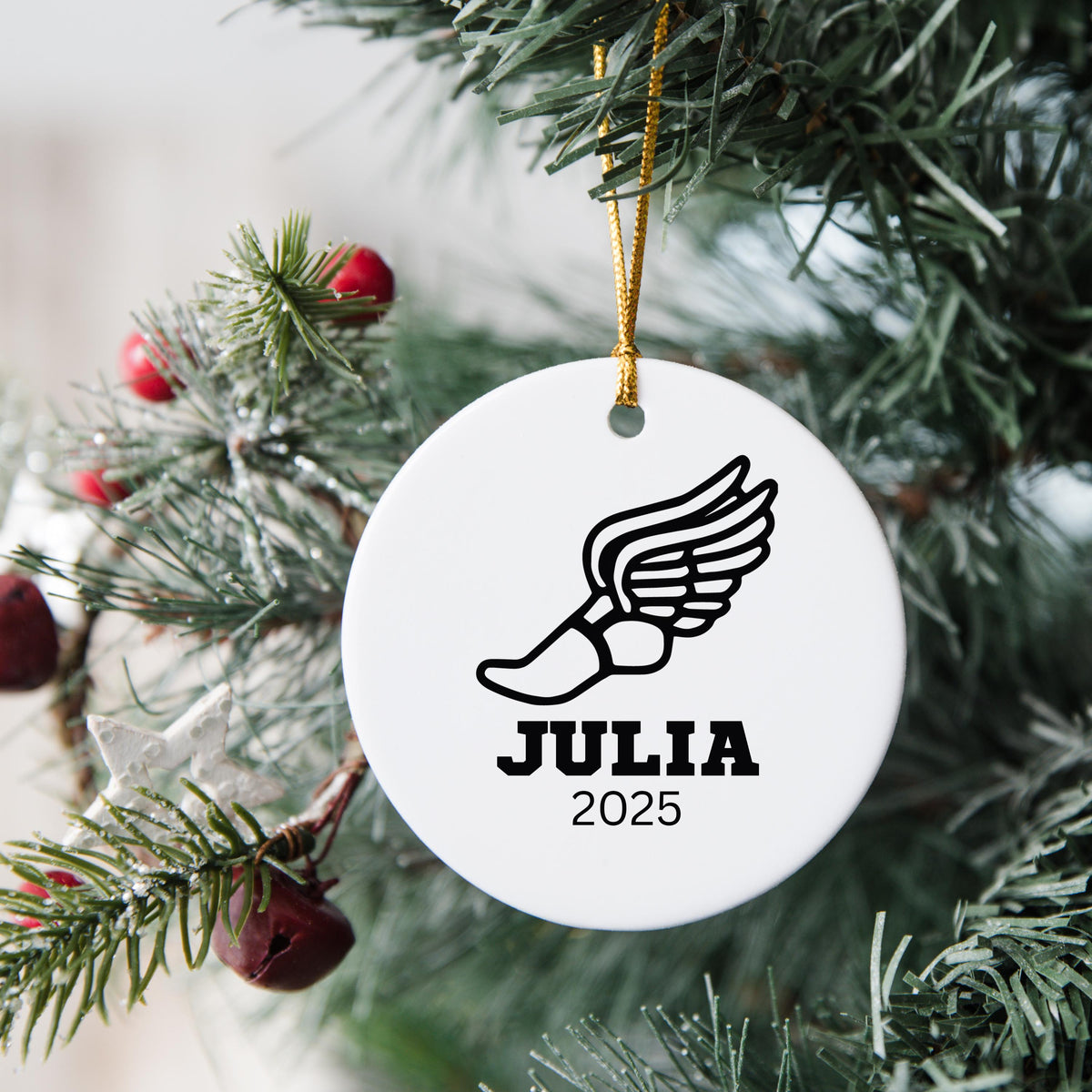 Track Ornament Track and Field Ornament Track Team Teen Sports Ornament Christmas Team Gifts Track Team Track Gifts Jumper Gi
