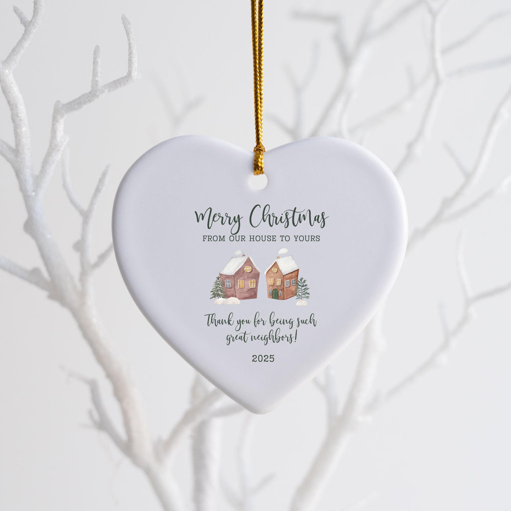 Neighbor Ornament Christmas Gift for Neighbor Best Neighbor Ever Gift Neighbor Appreciation Gift Neighbor Christmas Gift Neig