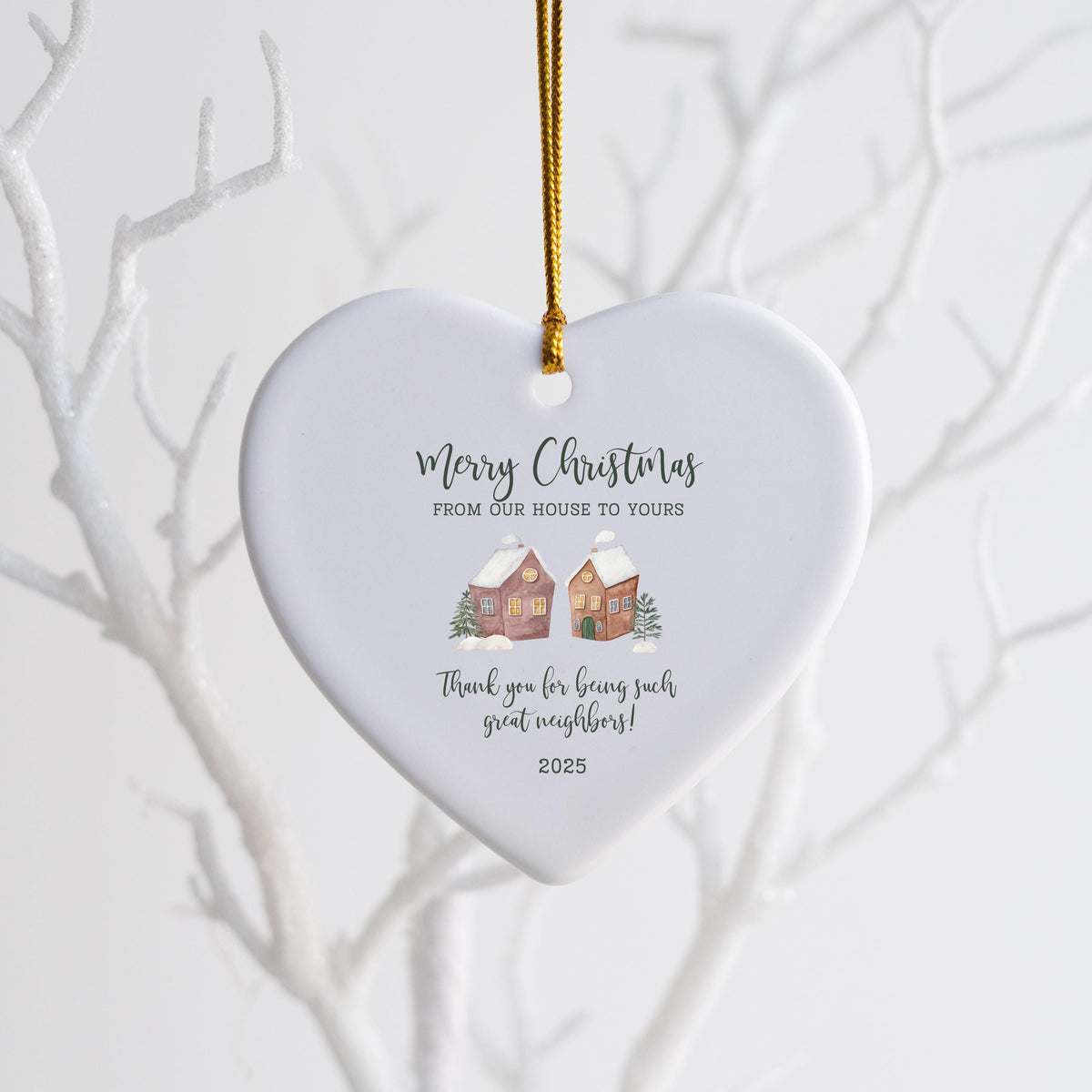 Neighbor Ornament Christmas Gift for Neighbor Best Neighbor Ever Gift Neighbor Appreciation Gift Neighbor Christmas Gift Neig