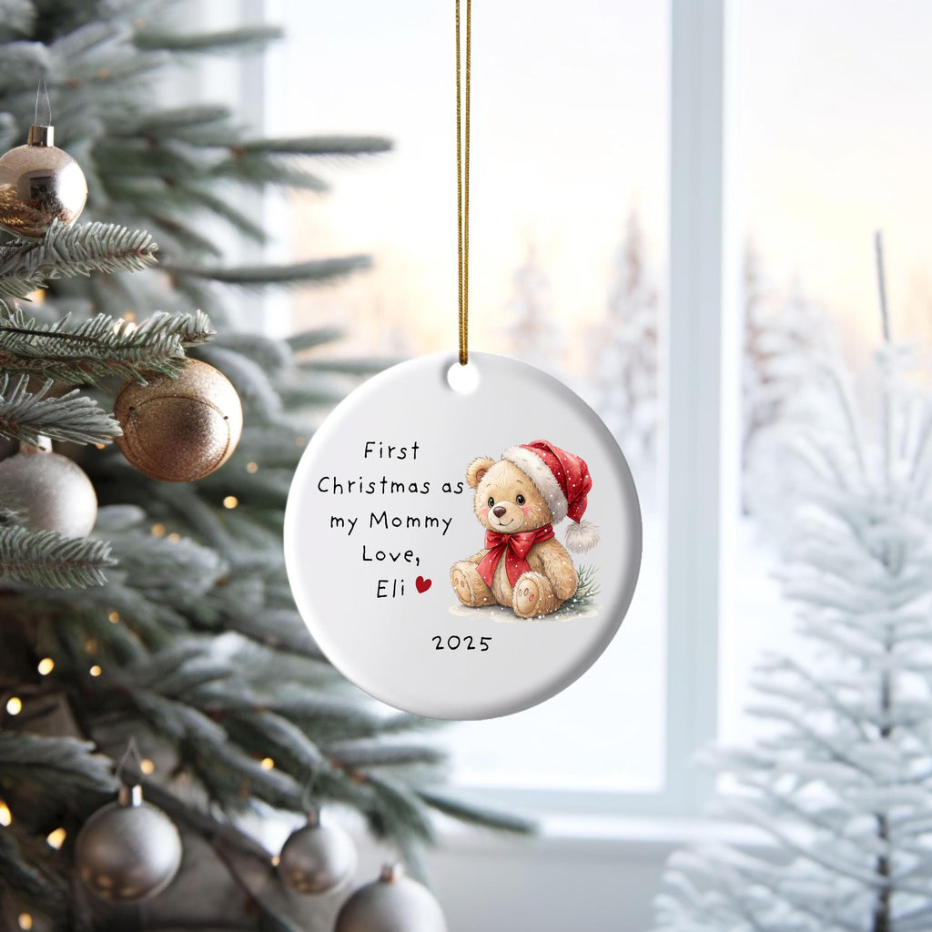 First Christmas as Mommy Ornament from Baby Personalized New Parent Ornament Personalized Ornament for New Mom Christmas Gift