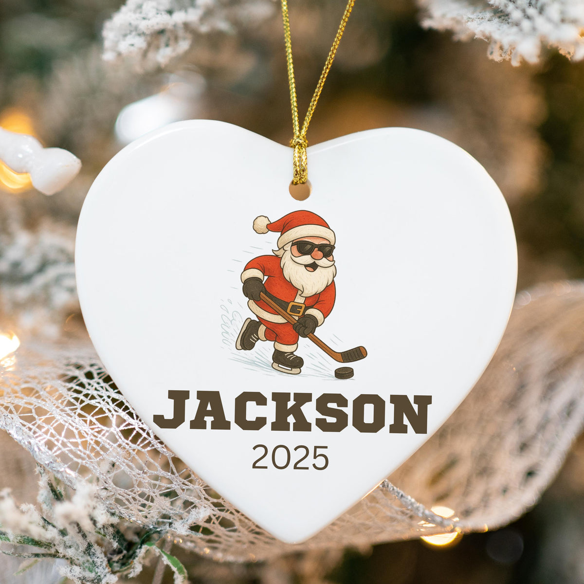 Hockey Player Gift for Him Hockey Lover Gift for Men Hockey Team Gifts Boys Hockey Gift for Kids Santa's Favorite Hockey Play