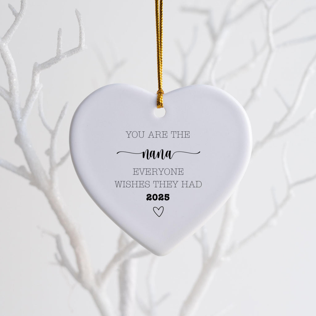 Nana Ornament Christmas Gift for Nana Christmas Ornament Present for Nana gift from grandkids gift nana Grandma Christmas gif