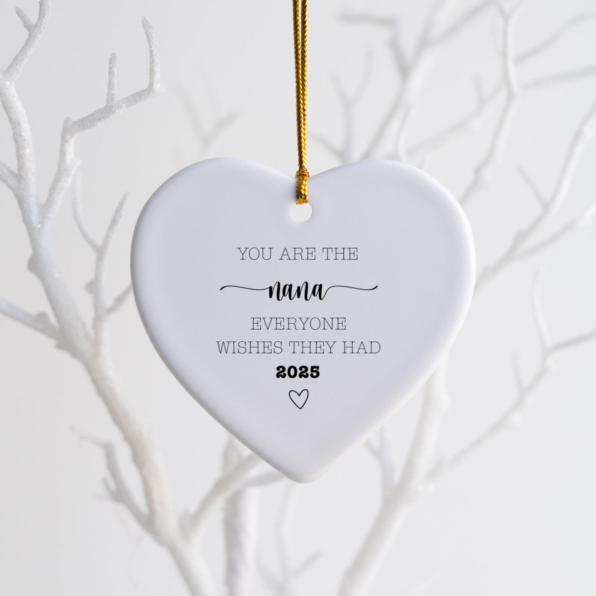 Nana Ornament Christmas Gift for Nana Christmas Ornament Present for Nana gift from grandkids gift nana Grandma Christmas gif