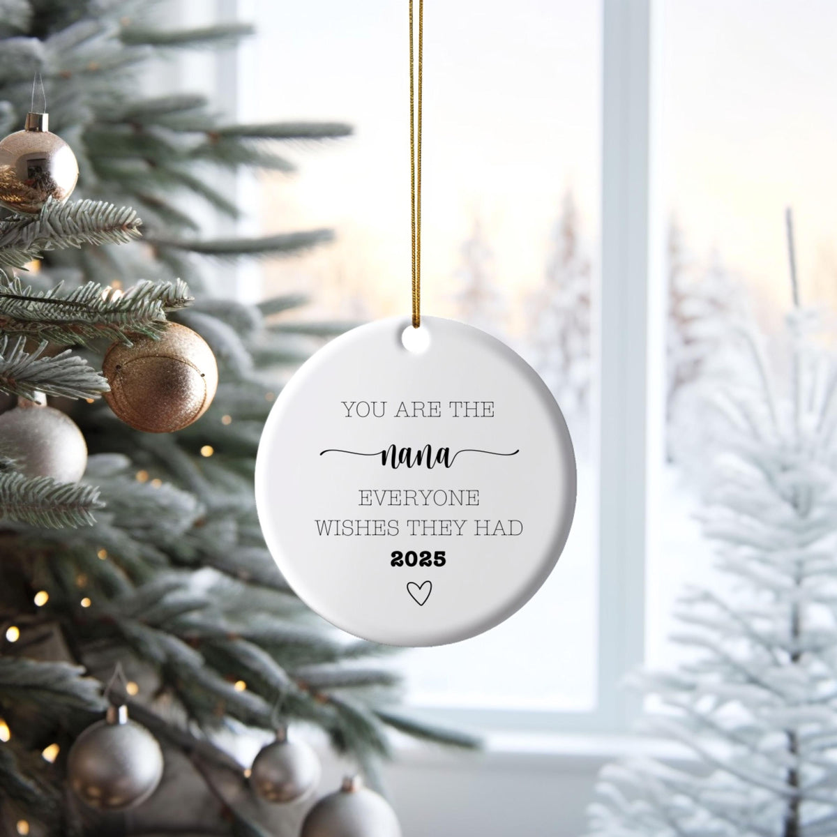 Nana Ornament Christmas Gift for Nana Christmas Ornament Present for Nana gift from grandkids gift nana Grandma Christmas gif