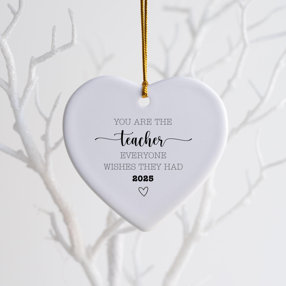 Teacher Memory Ceramic Keepsake Ceramic Teacher Gift Thank You Gift for Teacher End of Year Teacher Appreciation Thank You Or