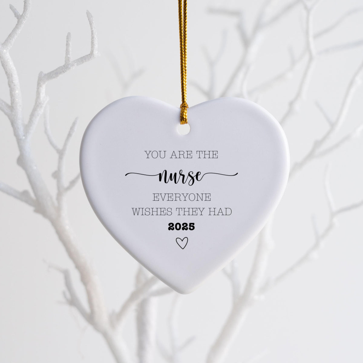 Nurse Ornament Nurse Christmas Ornament Personalized Nurse Gifts Thank You Ornament for Nurse Appreciation Gifts Nursing Scho