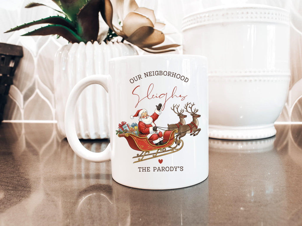 Best Neighbor Christmas Mug