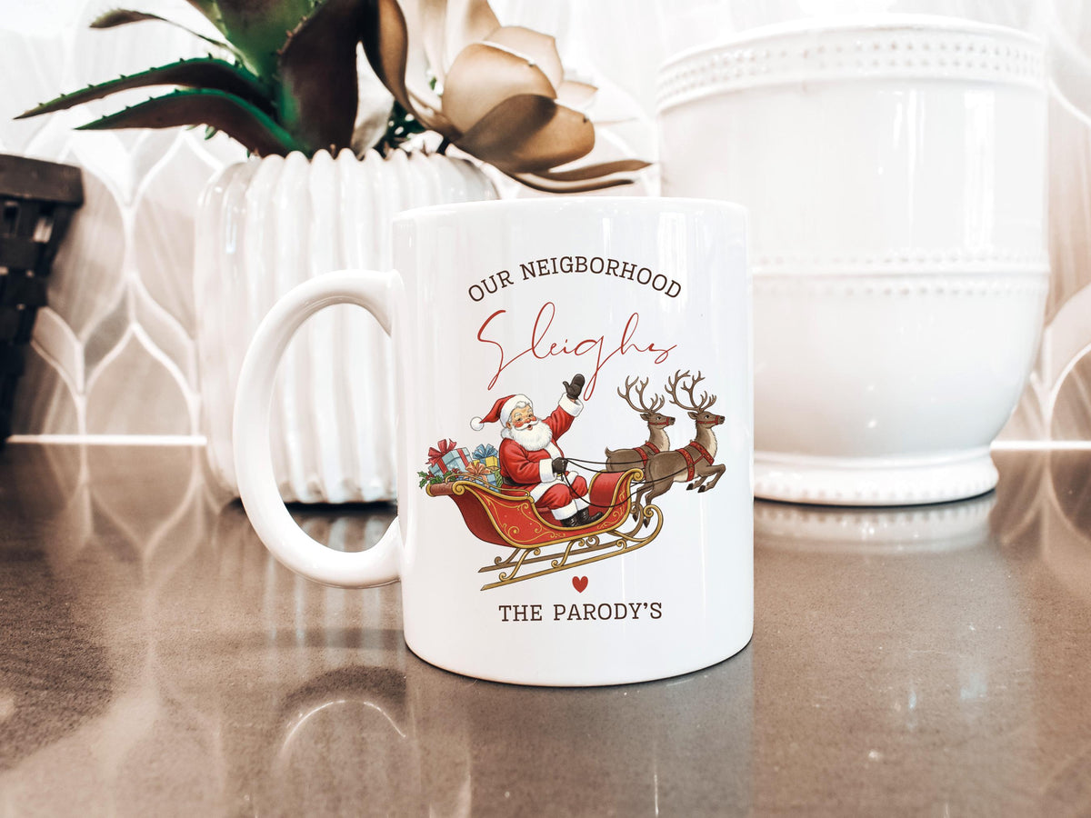 Neighbor Christmas Gift Ideas Neighbor Mug Best Neighbor Gift for Friend Neighborhood Christmas Present Appreciation Gift for