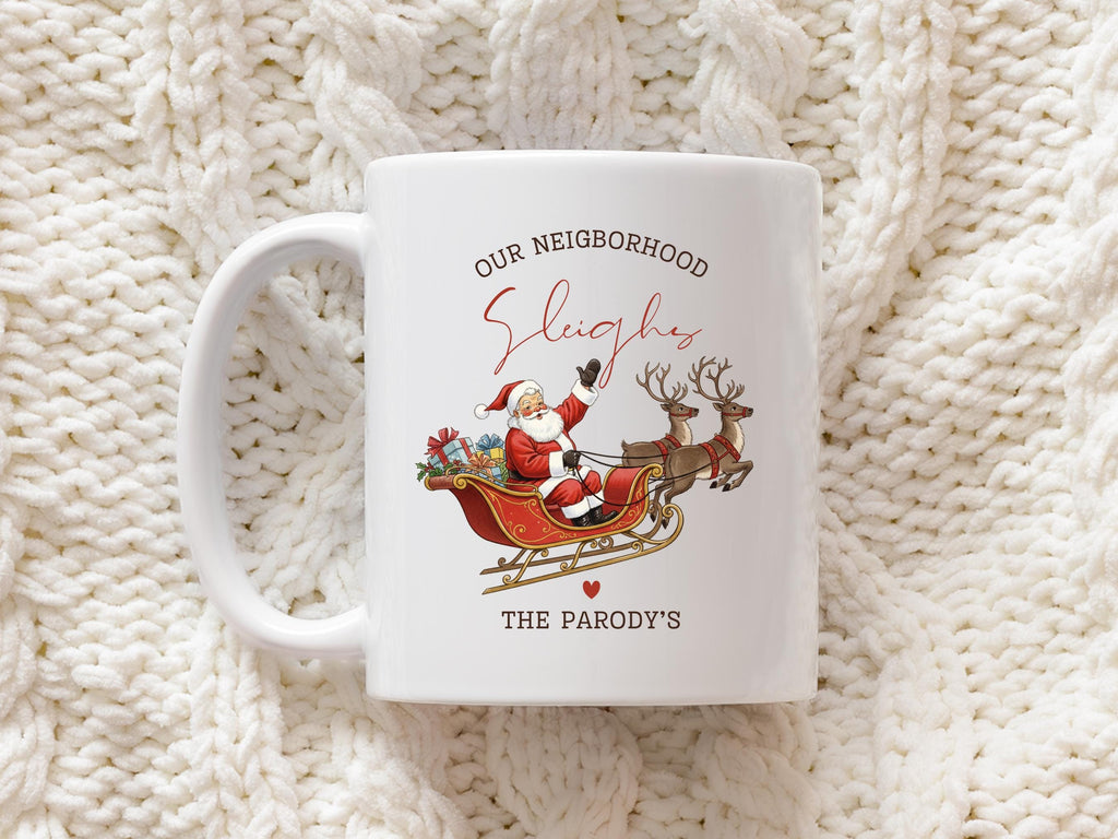 Best Neighbor Christmas Mug
