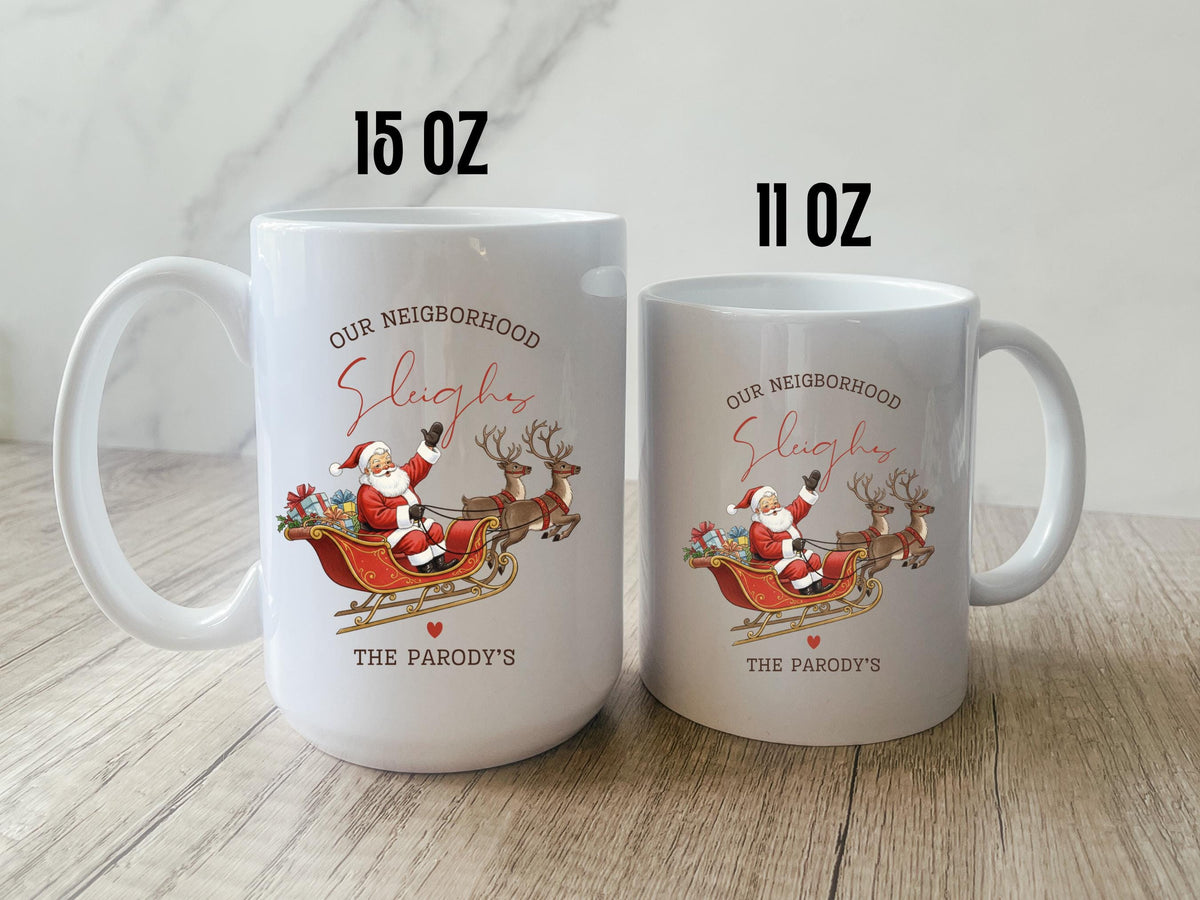 Neighbor Christmas Gift Ideas Neighbor Mug Best Neighbor Gift for Friend Neighborhood Christmas Present Appreciation Gift for