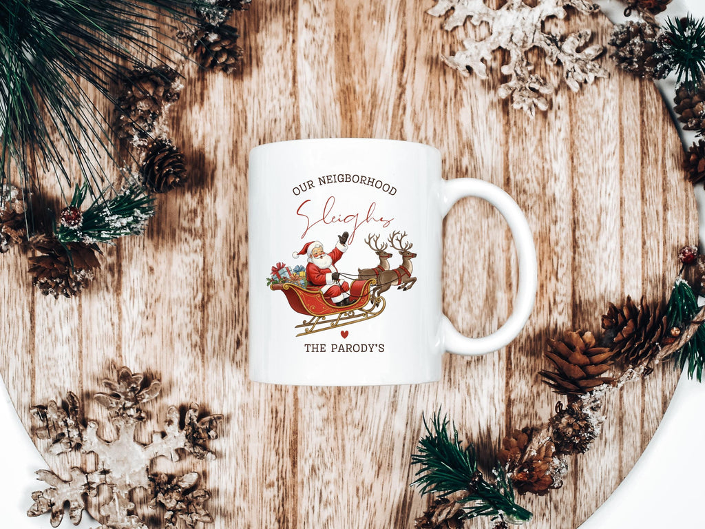 Best Neighbor Christmas Mug