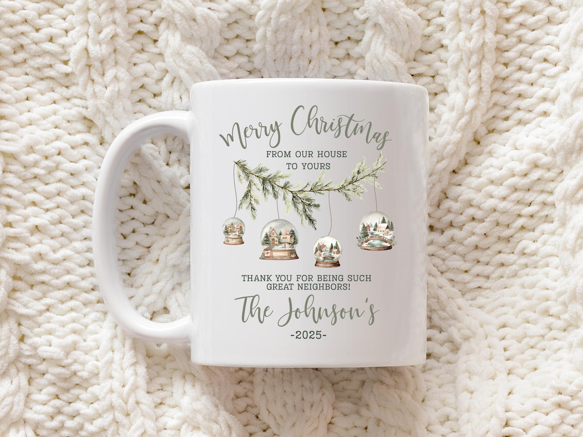 Neighbor Christmas Gift Ideas Neighbor Mug Best Neighbor Gift for Friend Neighborhood Christmas Present Appreciation Gift for