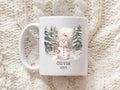 Snowman Mug Christmas Hot Chocolate Mug Hot Cocoa Mug with Name Custom Kids Gifts Personalized Mugs Snowman Lover Gift Holida