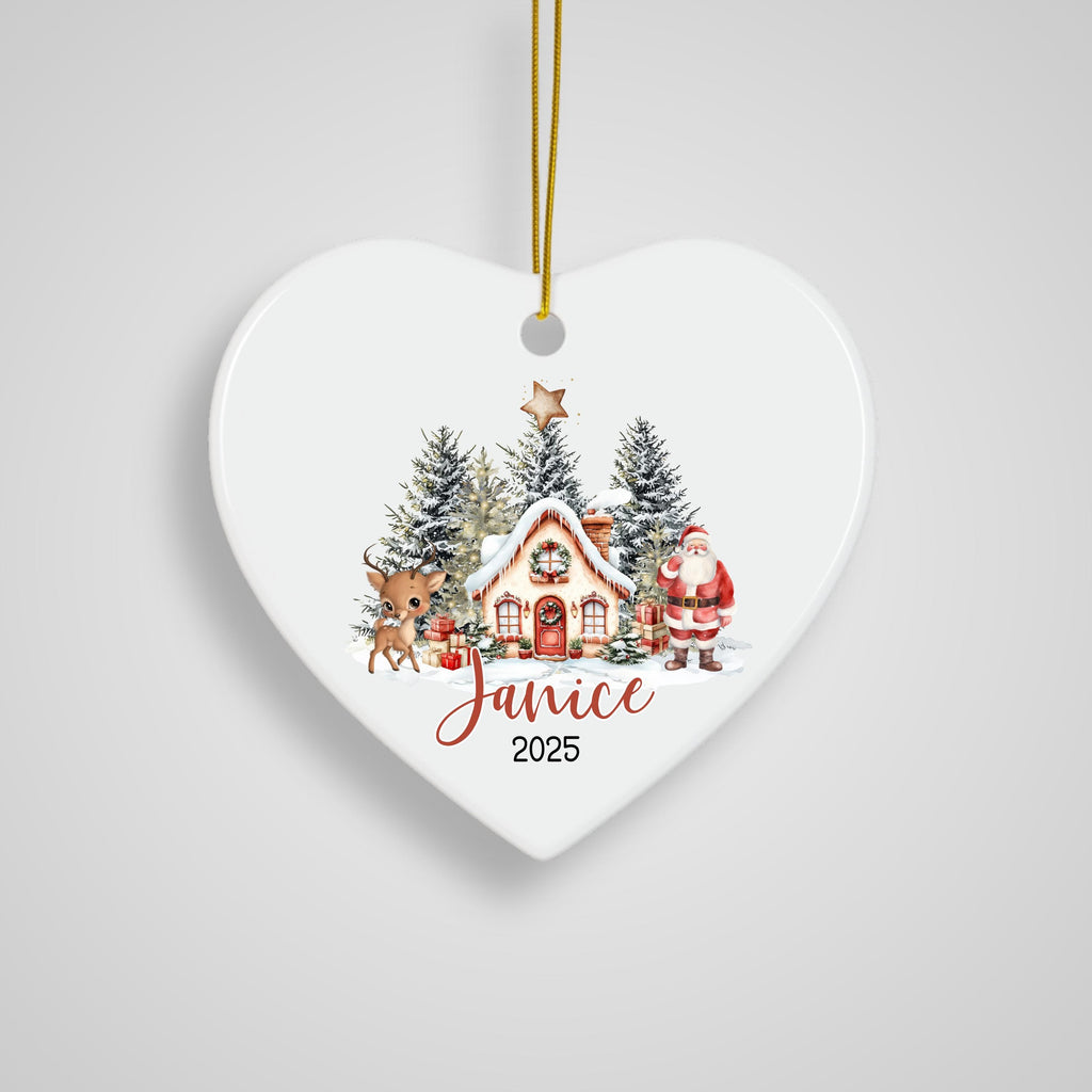 Personalized Christmas Ornament Personalized Gift Gift Ornament Custom Christmas Gift Merry Christmas Custom Name Gift Girl O