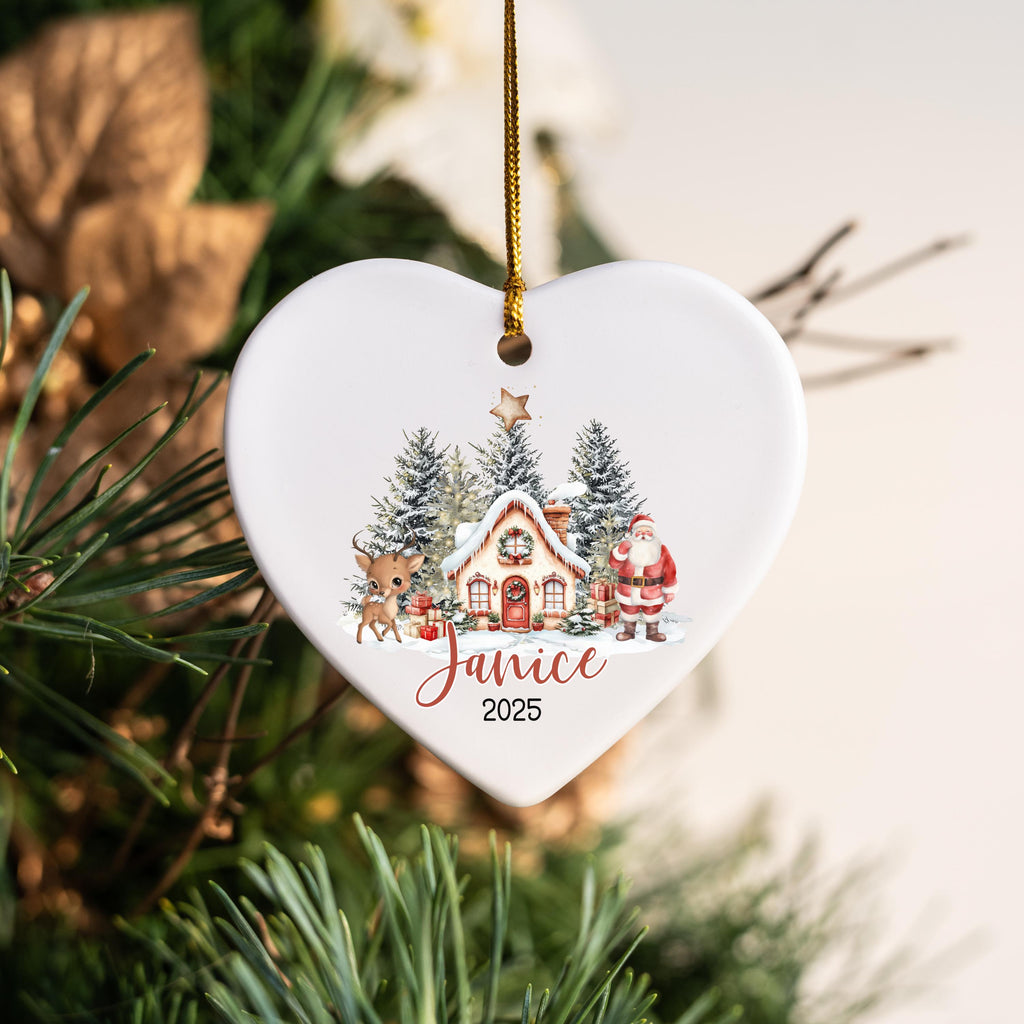 Personalized Christmas Ornament Personalized Gift Gift Ornament Custom Christmas Gift Merry Christmas Custom Name Gift Girl O