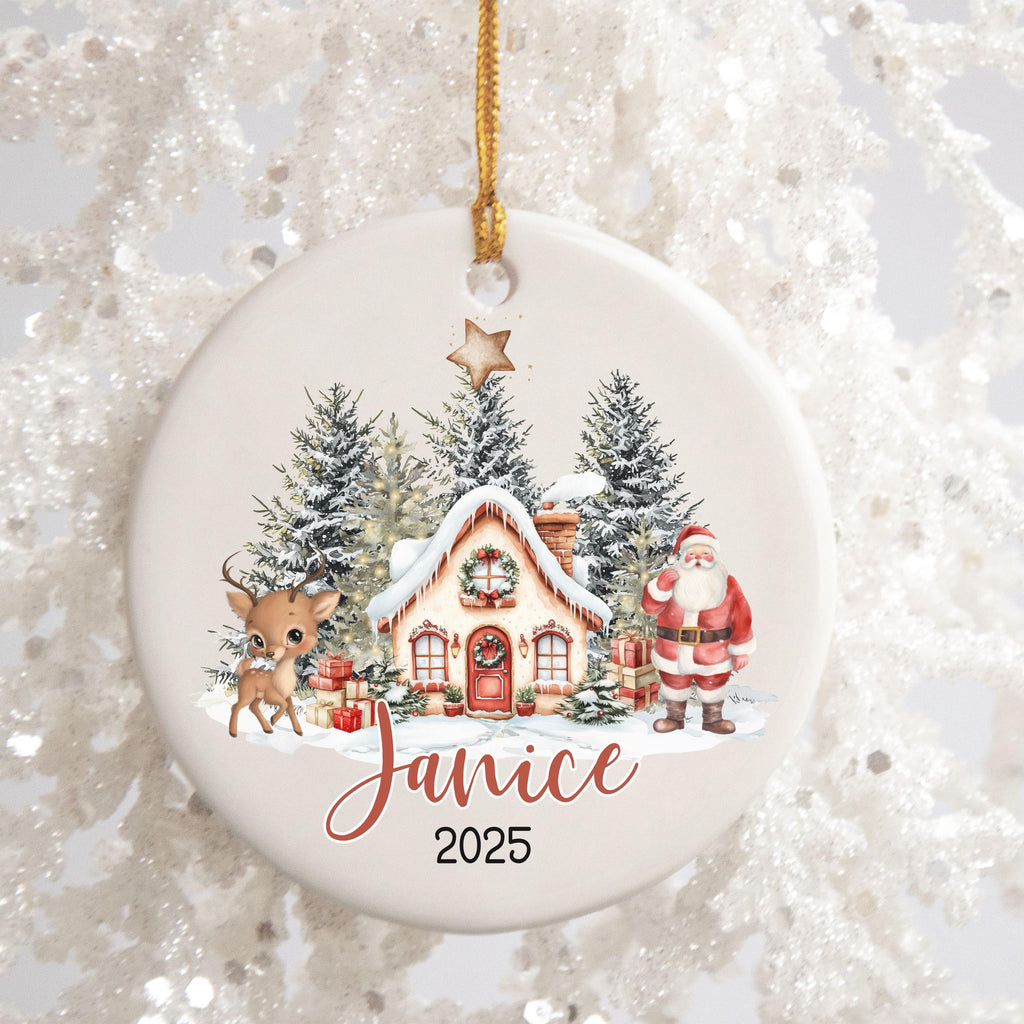 Personalized Christmas Ornament Personalized Gift Gift Ornament Custom Christmas Gift Merry Christmas Custom Name Gift Girl O