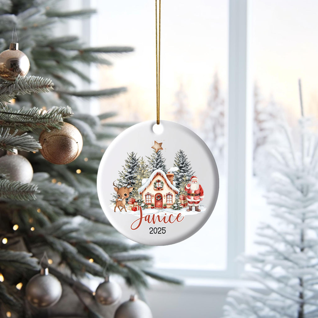 Personalized Christmas Ornament Personalized Gift Gift Ornament Custom Christmas Gift Merry Christmas Custom Name Gift Girl O