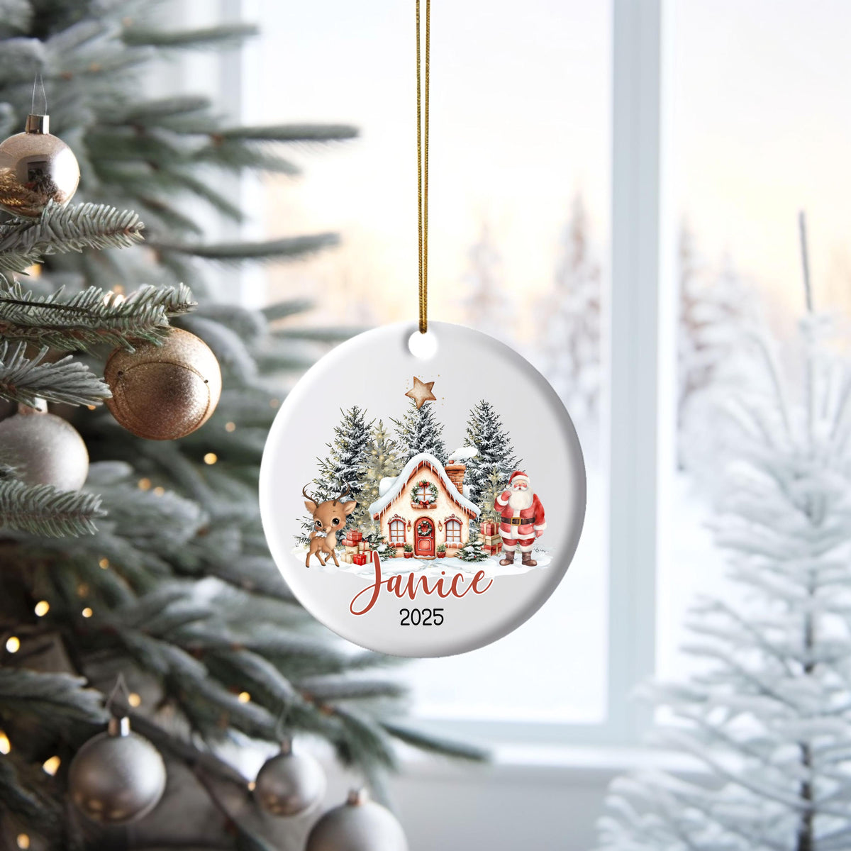 Personalized Christmas Ornament Personalized Gift Gift Ornament Custom Christmas Gift Merry Christmas Custom Name Gift Girl O