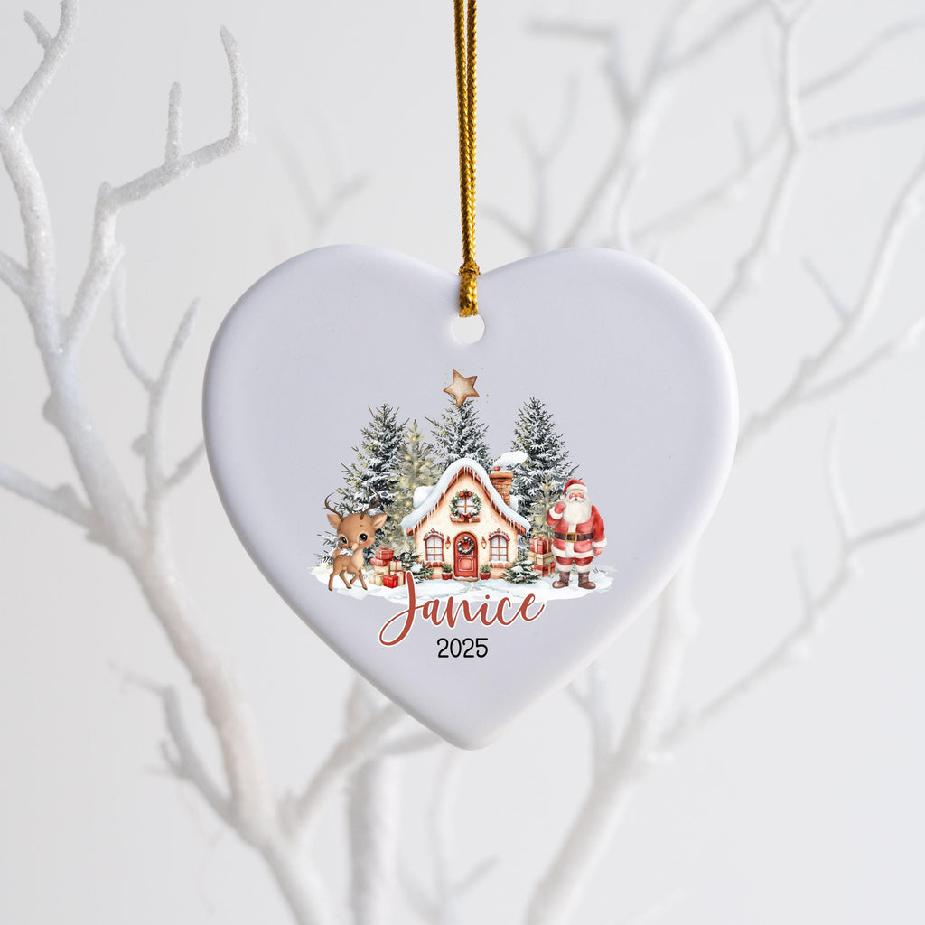 Personalized Christmas Ornament Personalized Gift Gift Ornament Custom Christmas Gift Merry Christmas Custom Name Gift Girl O