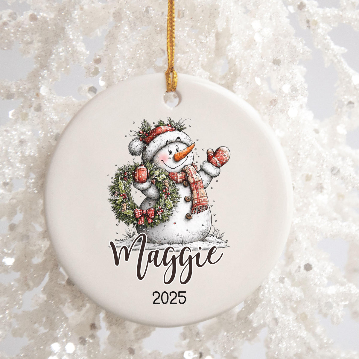 Personalized Christmas Ornament Personalized Gift Gift Ornament Custom Christmas Gift Merry Christmas Custom Name Gift Girl O
