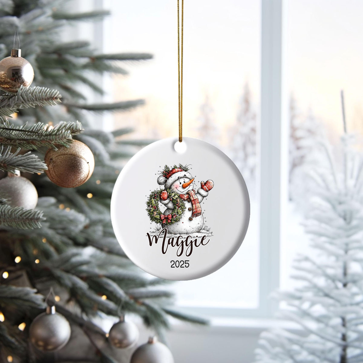 Personalized Christmas Ornament Personalized Gift Gift Ornament Custom Christmas Gift Merry Christmas Custom Name Gift Girl O