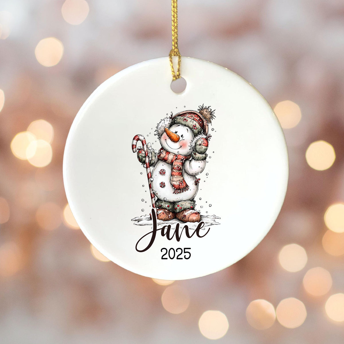 Personalized Christmas Ornament Personalized Gift Gift Ornament Custom Christmas Gift Merry Christmas Custom Name Gift Girl O