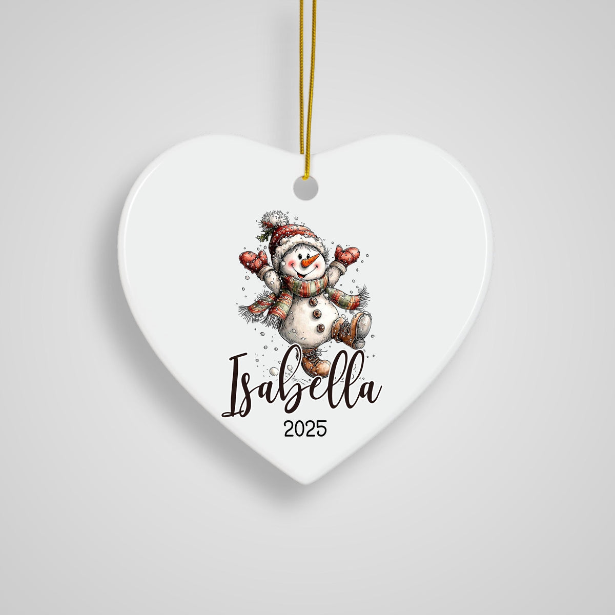 Personalized Christmas Ornament Personalized Gift Gift Ornament Custom Christmas Gift Merry Christmas Custom Name Gift Girl O