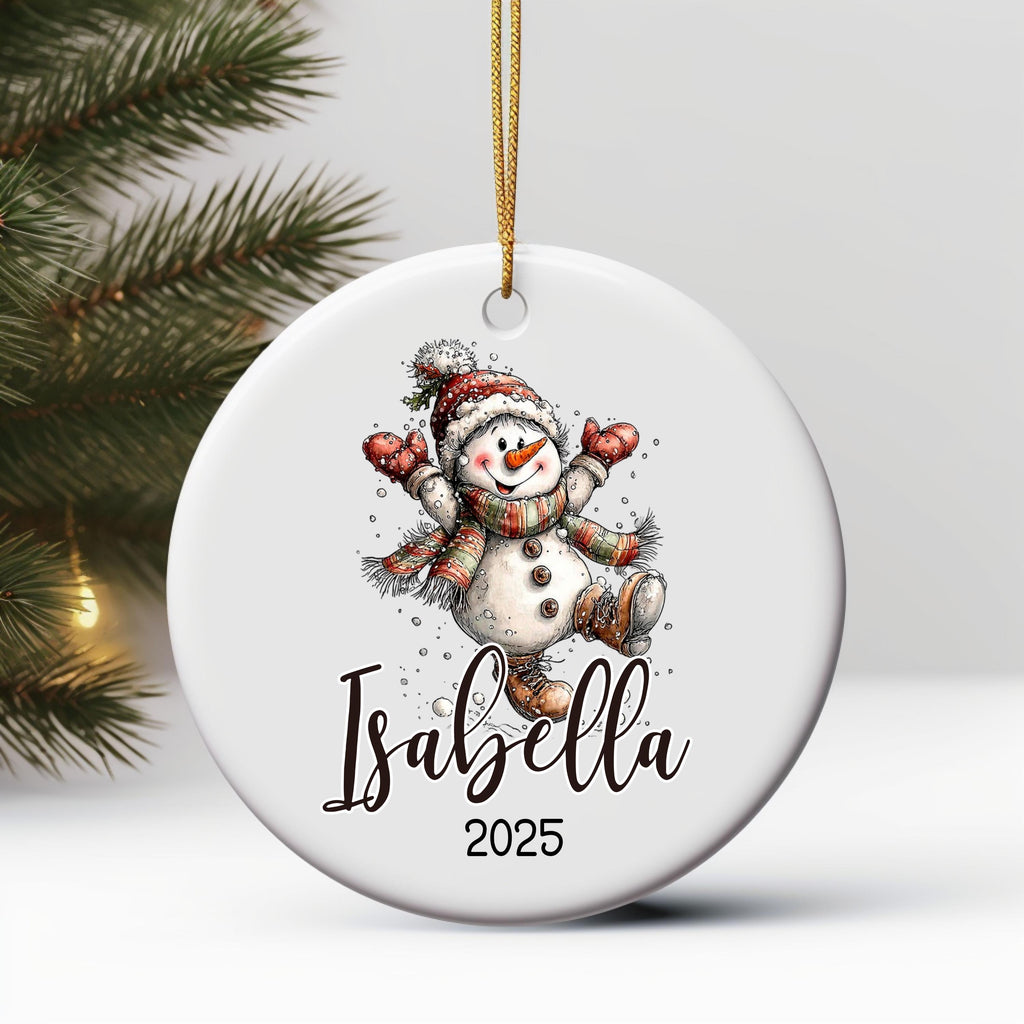 Personalized Christmas Ornament Personalized Gift Gift Ornament Custom Christmas Gift Merry Christmas Custom Name Gift Girl O