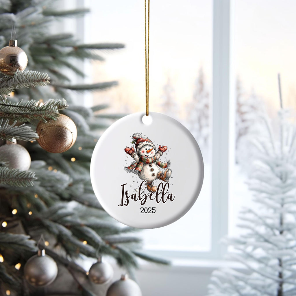 Personalized Christmas Ornament Personalized Gift Gift Ornament Custom Christmas Gift Merry Christmas Custom Name Gift Girl O