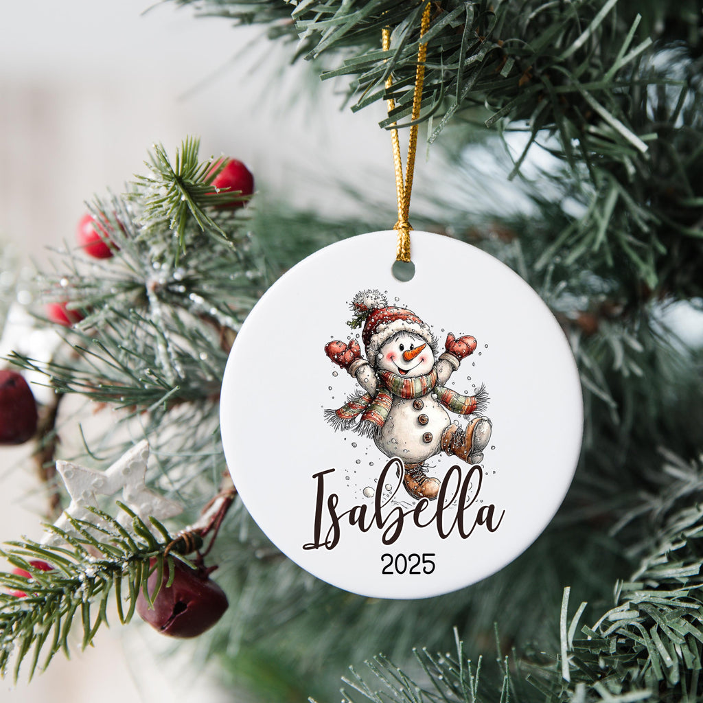 Personalized Christmas Ornament Personalized Gift Gift Ornament Custom Christmas Gift Merry Christmas Custom Name Gift Girl O