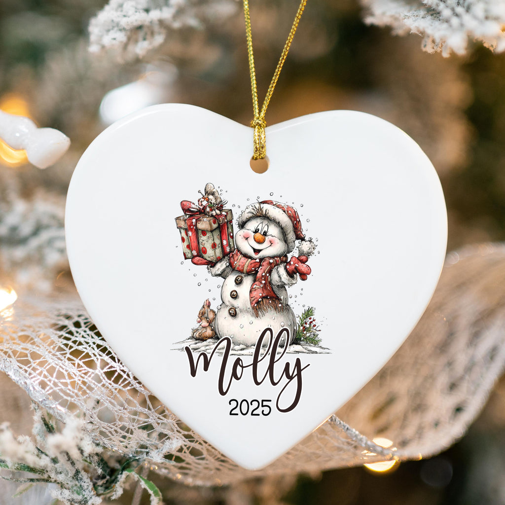 Personalized Christmas Ornament Personalized Gift Gift Ornament Custom Christmas Gift Merry Christmas Custom Name Gift Girl O