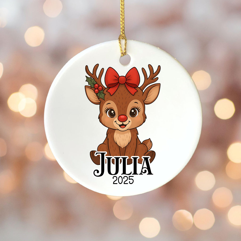Personalized Christmas Ornament Personalized Gift Gift Ornament Custom Christmas Gift Merry Christmas Custom Name Gift Girl O