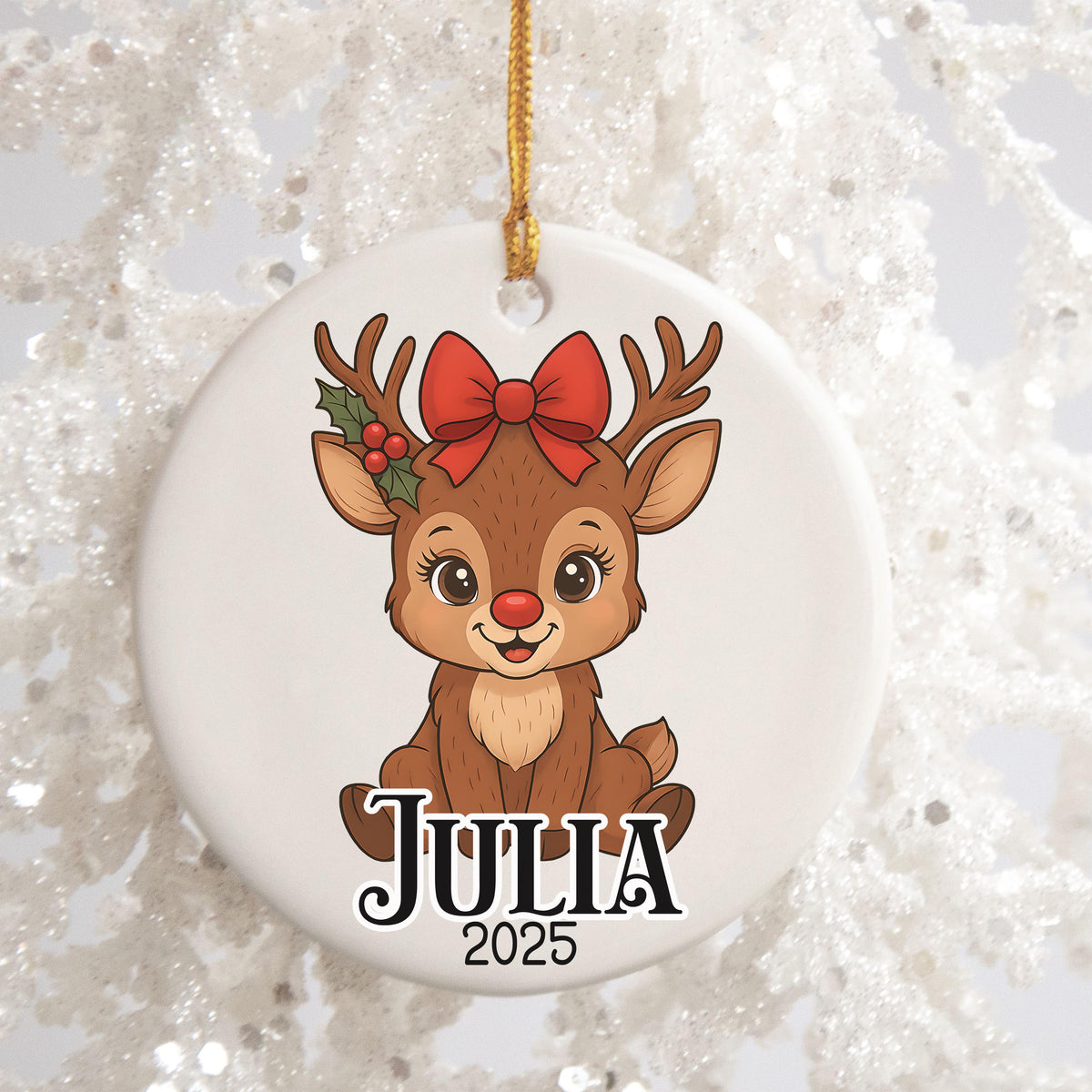 Personalized Christmas Ornament Personalized Gift Gift Ornament Custom Christmas Gift Merry Christmas Custom Name Gift Girl O