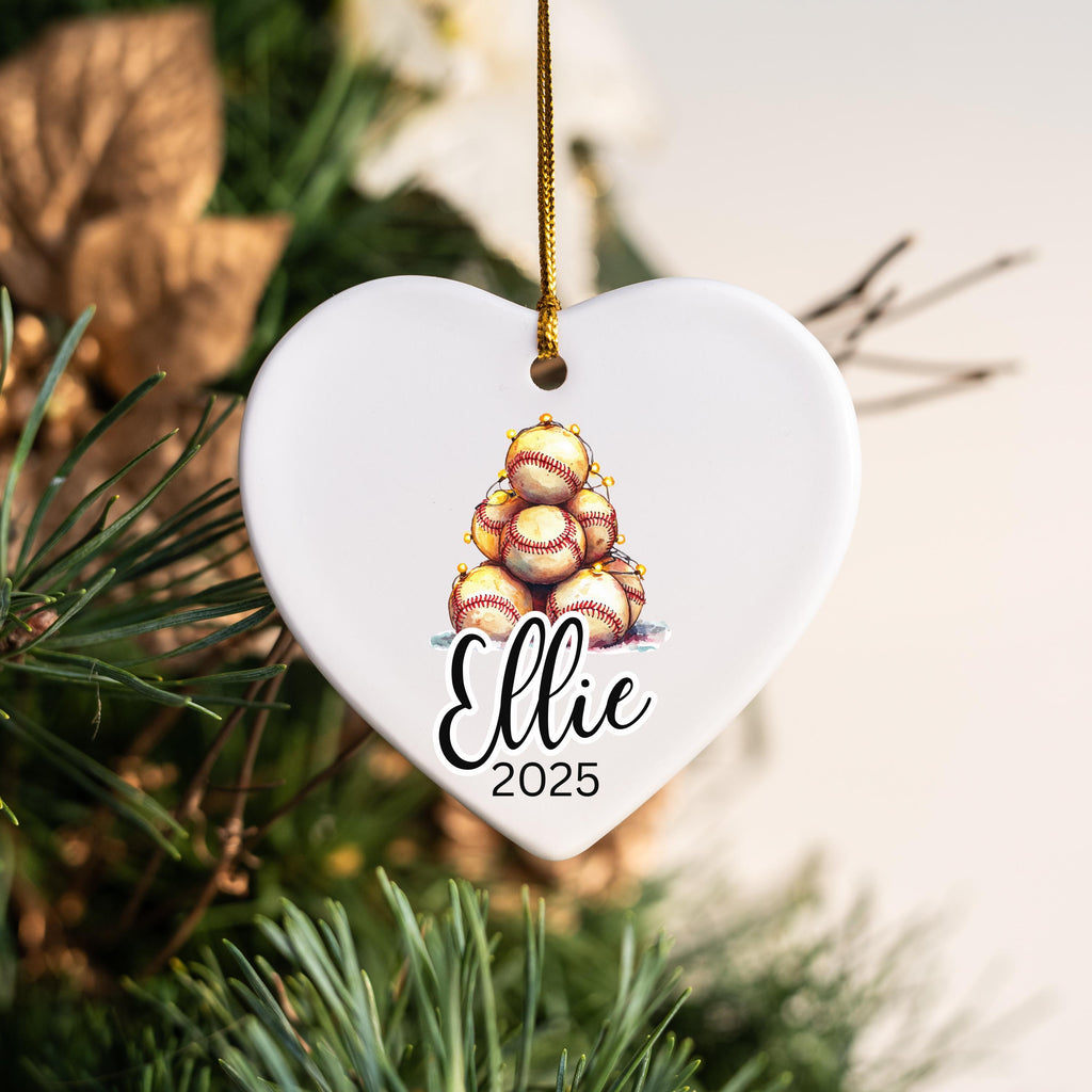 Softball Gifts for Girls Softball Team Gift Personalized Softball Christmas Ornament Girls Softball Gifts for Softball Player